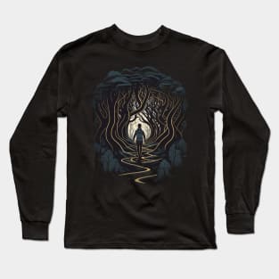 "The Dark and Twisty Maze" Long Sleeve T-Shirt